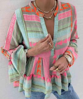 2023 Spring BOHO  blouse SE0603